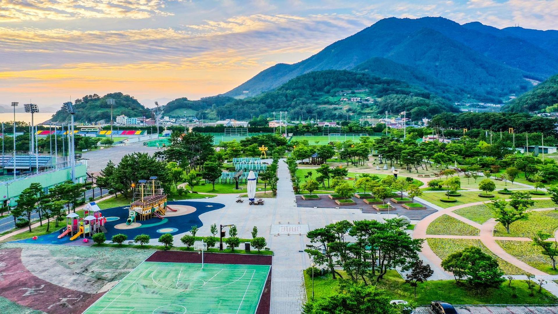 Namhae Sportspark Hotel Exterior foto